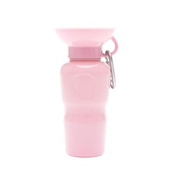 Springer Pink Classic Plastic Pet Travel Bottle For Dogs