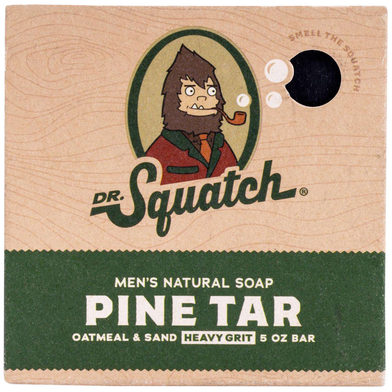 Dr. Squatch Snowy Pine Tar Limited Edition Soap- BRAND NEW 