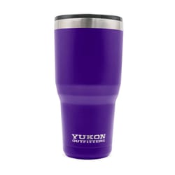 Yukon Outfitters 30 fl. oz. Purple BPA Free Double Wall Tumbler