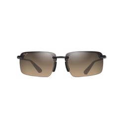 Maui Jim Laulima Unisex Sunglasses Sunglasses Shiny Dark Havana Frame Shiny Dark Havana Frame Unisex