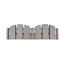 EasyFlex 10 ft. L X 4.5 in. H Plastic Gray Landscape Edging Kit