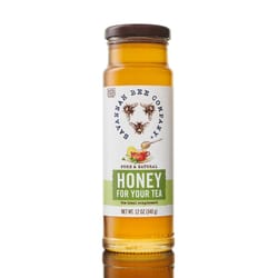 Savannah Bee Company Crisp/Mellow/Subtle Sweetness Honey 12 oz Jar