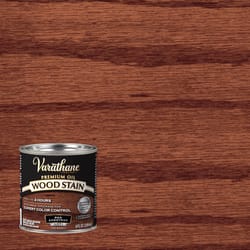 Varathane Semi-Transparent Red Chestnut Oil-Based Urethane Modified Alkyd Wood Stain 1/2 pt