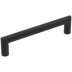 Amerock Revolve Contemporary Rectangle Cabinet Pull 5-1/16 in. Matte Black 1 pk