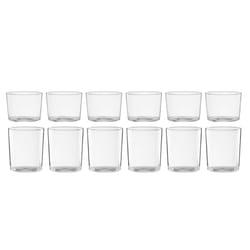 Onieda Clear Crystal Drinking Glass Set