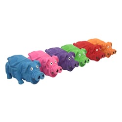 Multipet Origami Assorted Pig Latex Dog Toy