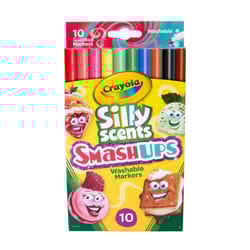 Crayola Silly Scents Assorted Fine Tip Washable Marker 10 pk
