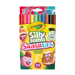 Crayola Silly Scents Assorted Fine Tip Washable Marker 10 pk