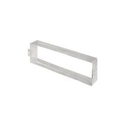 Prime-Line 7.5 in. W X 2.25 in. H Satin Nickel Mail Slot Sleeve