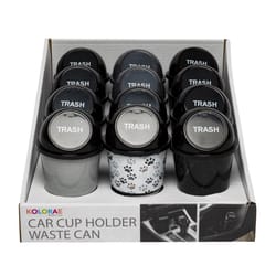 Kolorae Assorted Car Cup Holder Waste Can 12 pk