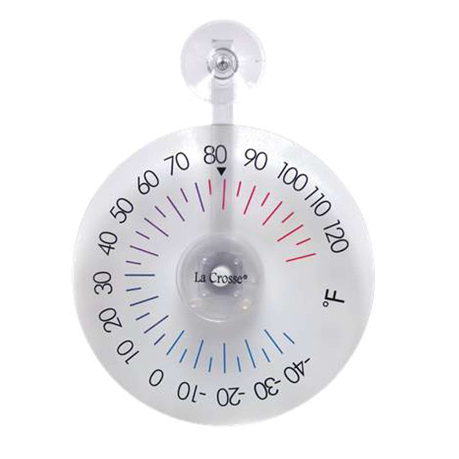 La Crosse Technology Dial Thermometer Plastic White 6 in. Ace Hardware