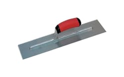 Marshalltown 4-1/2 in. W Steel Notched Trowel