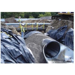 Advanced Drainage Systems 15 in. D X 20 ft. L Polyethylene Culvert Pipe