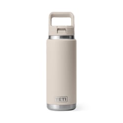 YETI Rambler 26 oz Cape Taupe BPA Free Bottle with Straw Cap