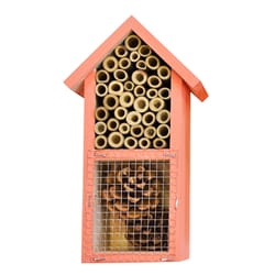 Nature's Way Better Gardens 9 in. H X 3.5 in. W X 5 in. L Wood Insect House