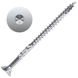 Screw Products AXIS No. 8 X 2.5 in. L Star Flat Head Structural Screws 1 lb 124 pk