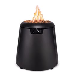 TIKI 38 in. W Steel Round Propane Fire Table