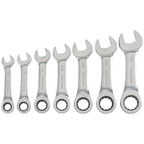 Stanley Metric Ratcheting Wrench 7 Pc. Set, Hand Tools, Patio, Garden &  Garage