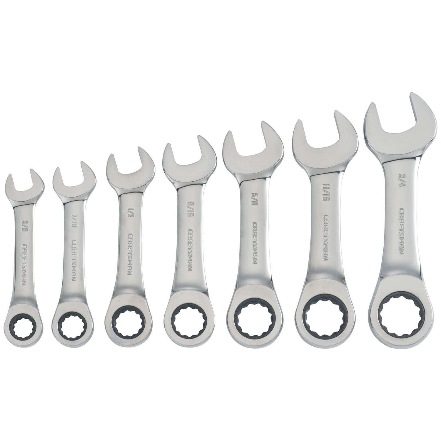 SK Hand Tool 86247 Set Wrench 7Pc Stubby MET 工具セット