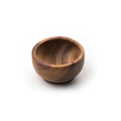 Ironwood Brown Acacia Wood Condiment Cup