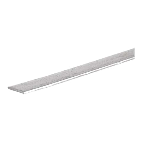 SteelWorks 0.11 in. X 1.25 in. W X 36 in. L Steel Flat Bar SteelWorks 0.11 in. X 1.25 in. W X 36 in. L Steel Flat Bar