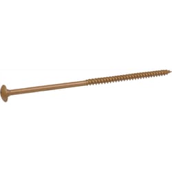 HILLMAN Power Pro 5/16 in. X 8 in. L Star Steel Lag Screw 1 pk