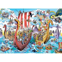 Cobble Hill Viking Voyage Jigsaw Puzzle 350 pc