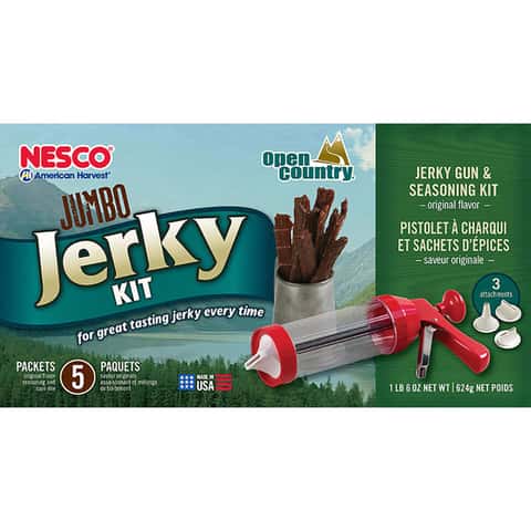 Jumbo Jerky Kit with Jerky Seasonings and Cure