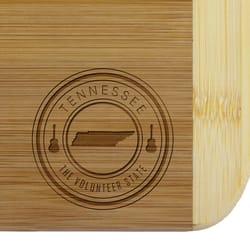 Totally Bamboo 11 in. L X 8.75 in. W X 0.59 in. Bamboo Cutting Board