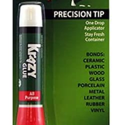 Krazy Glue Super Glue, All Purpose, Brush - 0.18 oz