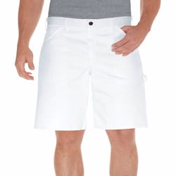 Dickies Men's Cotton Painter's Shorts White 36 1 pk