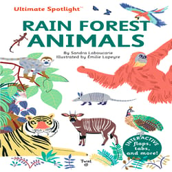 Chronicle Books Ultimate Spotlight Rain Forest Animals Book