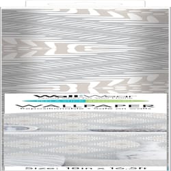 WallWear 55 in. H X 198 in. L Vinyl Wallpaper