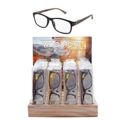 Master Toys Woodtone Assorted Frame Assorted Strength Unisex Reading Glasses
