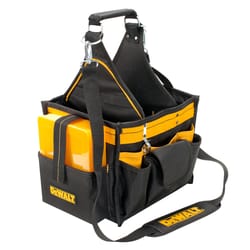 DeWalt 12 in. W X 14.25 in. H Polyester Tool Carrier with Plastic Tray 23 pocket Black/Yellow 1 pc
