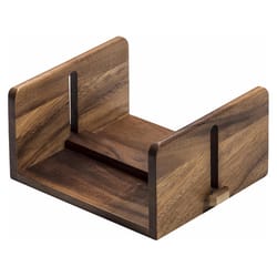 Kalmar Home Napkin Holder Acacia Wood Brown