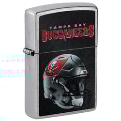 Zippo NFL Silver Tampa Bay Buccaneers Lighter 2 oz 1 pk