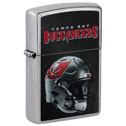 Zippo NFL Silver Tampa Bay Buccaneers Lighter 2 oz 1 pk