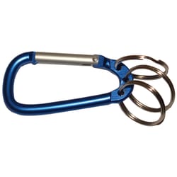 HILLMAN Aluminum Silver Multi Ring Carabiner