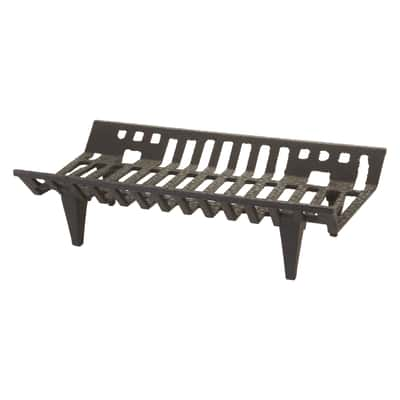 Vestal Black Painted Cast Iron Fireplace Grate Ace Hardware