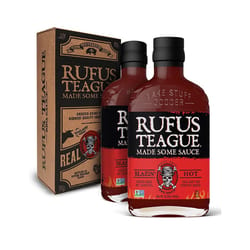 Rufus Teague BBQ Sauce - Gluten Free Blazin' Hot BBQ Sauce 15.25 oz