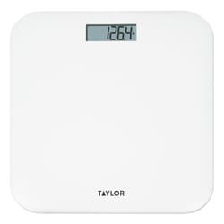 Taylor 400 Lb. Capacity Digital Bathroom Scale (White)