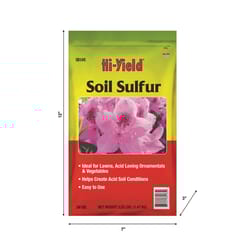 Hi-Yield Soil Sulphur 200 sq ft 3.25 lb