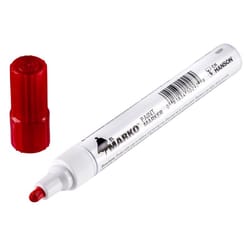 C.H. Hanson El Marko Red Valve Tip Paint Marker 1 pc