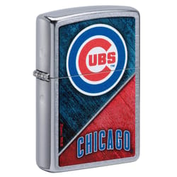 Zippo Silver Chicago Cubs Lighter 1 pk