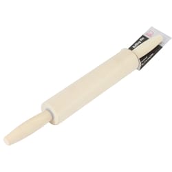 Chef Craft 17 in. L X 2.25 in. D Wood Rolling Pin Brown