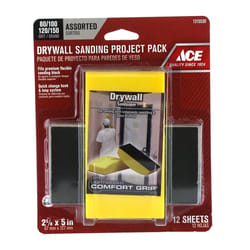 Ace 2-5/8 in. W X 5 in. L Assorted 150 Grit Sanding Block Kit