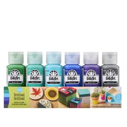 FolkArt Matte Assorted Acrylic Paint Set Exterior and Interior 24 oz