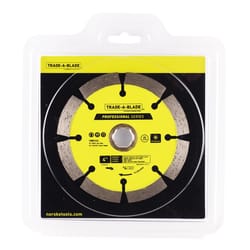 Trade A Blade 4 in. D X 5/8 and 7/8 in. Diamond Segmented Rim Blade 1 each