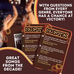 Scobie Guess That Tune - Seventies Card Game Brown
